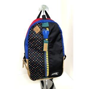 Supe Design Day Bag Original Collection Double Color Backpack Mega Zip